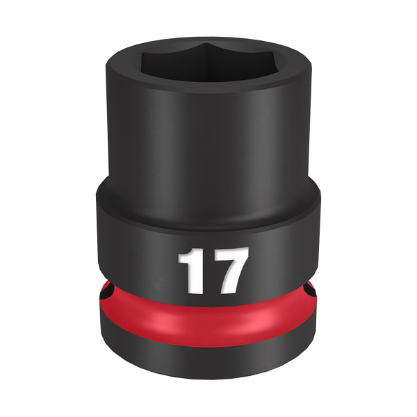 Order In - Milwaukee SHOCKWAVE™ Standard 6 Point Impact Socket 17 MM 1/2" Drive - 49666249