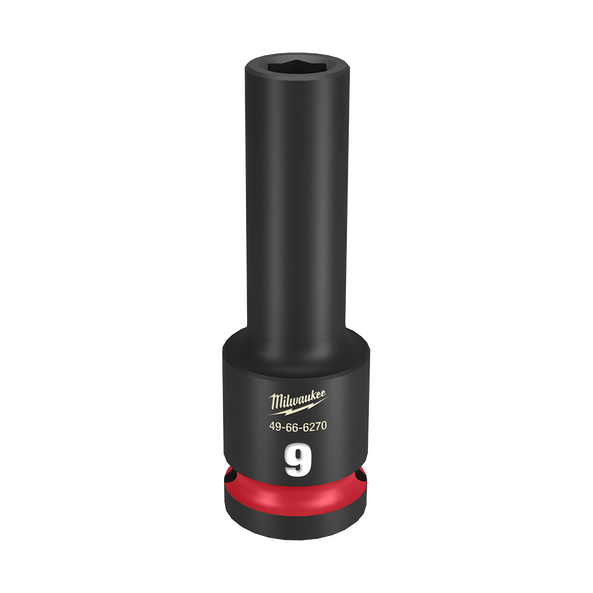 Order In - Milwaukee SHOCKWAVE™ Deep 6 Point Impact Socket  9M 1/2" Drive - 49666270