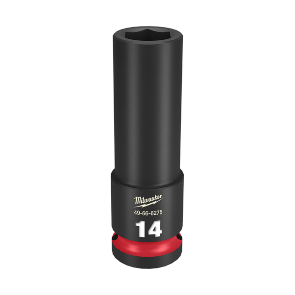 Order In - Milwaukee SHOCKWAVE™ Deep 6 Point Impact Socket  14MM 1/2" Drive - 49666275