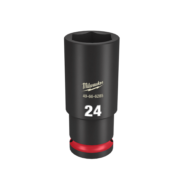 Order In - Milwaukee SHOCKWAVE™ Deep 6 Point Impact Socket  24MM 1/2" Drive - 49666285