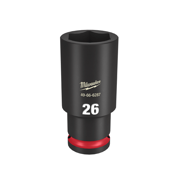Order In - Milwaukee SHOCKWAVE™ Deep 6 Point Impact Socket  26MM 1/2" Drive - 49666287