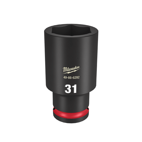 Order In - Milwaukee SHOCKWAVE™ Deep 6 Point Impact Socket  31MM 1/2" Drive - 49666292