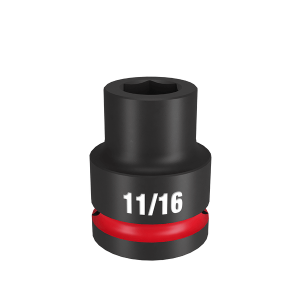 Order In - Milwaukee SHOCKWAVE™ Standard 6 Point Impact Socket 11/16" 3/4" Drive - 49666302