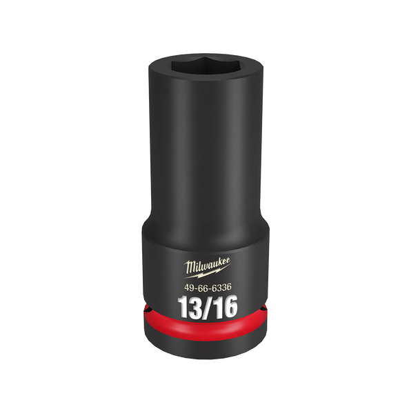 Order In - Milwaukee SHOCKWAVE™  Deep 6 Point Impact Socket 13/16" 3/4" Drive - 49666336