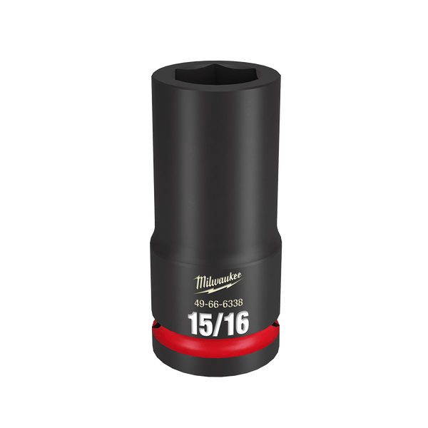 Order In - Milwaukee SHOCKWAVE™  Deep 6 Point Impact Socket 15/16" 3/4" Drive - 49666338