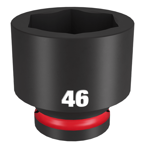 Order In - Milwaukee SHOCKWAVE™ Standard 6 Point Impact Socket 46 MM 3/4" Drive - 49666384