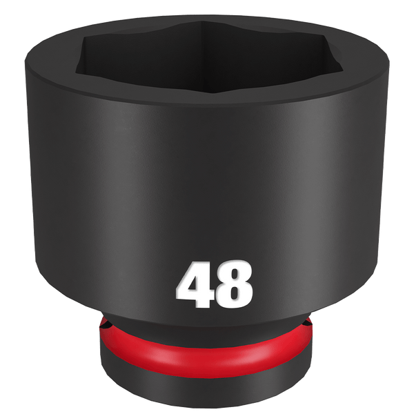 Order In - Milwaukee SHOCKWAVE™ Standard 6 Point Impact Socket 48 MM 3/4" Drive - 49666386