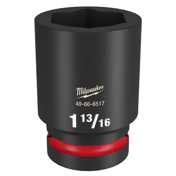 Order In - Milwaukee SHOCKWAVE™ Standard 6 Point Impact Socket 1" Drive 1-13/16" - 49666517