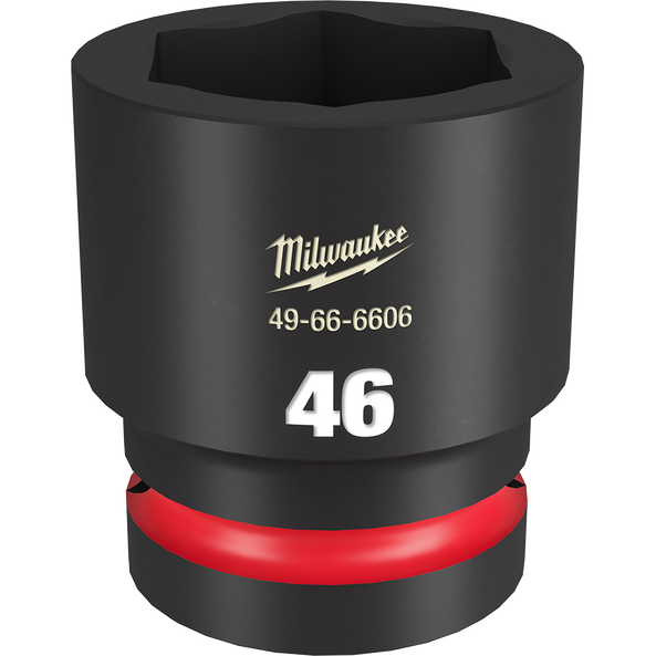 Order In - Milwaukee SHOCKWAVE™ 46mm Standard 6 Point Impact Socket 46mm 1" Drive - 49666606