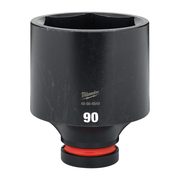 Order In - Milwaukee SHOCKWAVE™ Deep 6 Point Impact Socket 90 MM 1" Drive - 49666649