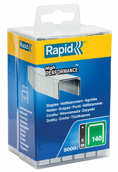 Order In - Rapid Galvanised Staples 140/6mm - 5000 Pack - 40303088
