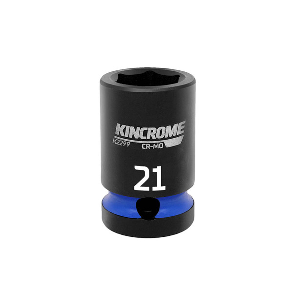Kincrome Impact Socket 1/2" Drive 21 MM - K2299