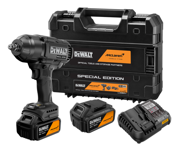 DeWalt x McLaren 18V XR High Torque Impact Wrench Kit – 5.0Ah​ - DCF99MP2T-XE