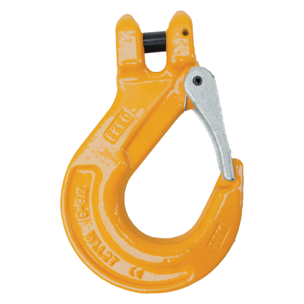 ITM G80 Components Clevis Sling Hook With Safety Latch Chain Size 7-8 MM - TM9804-01207