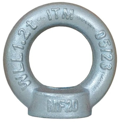 ITM Shouldered Eyenut M20 Thread DIN 582 1.2T - TM9242-01200