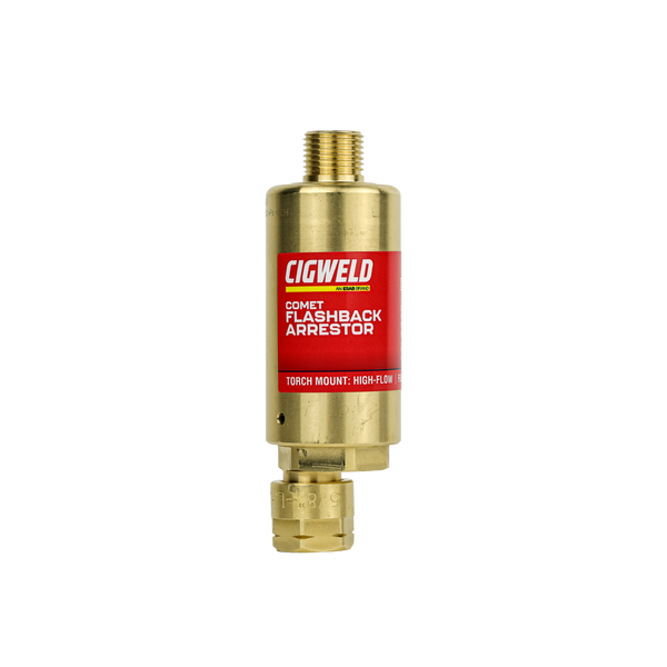 Order In - Cigweld Comet Flashback Arrestor High Flow Torch Mount Fuel - 208862