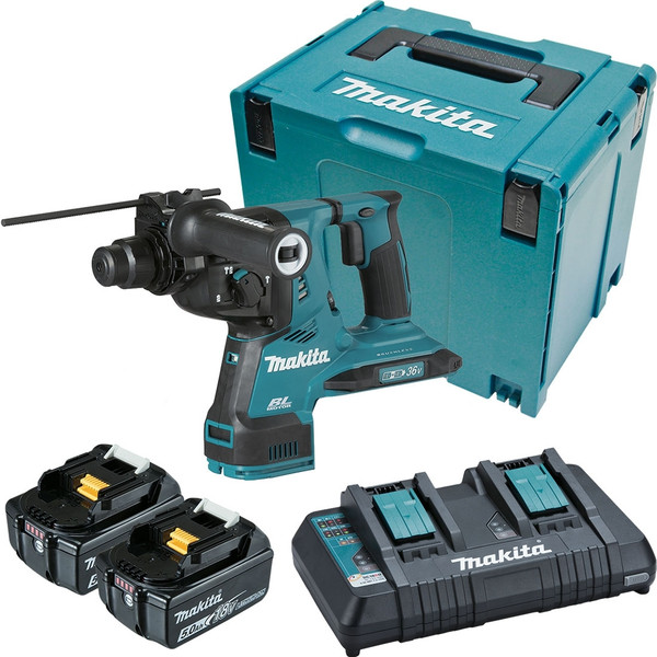 Order In - Makita 18Vx2 Mobile Brushless 28mm Rotary Hammer Kit - DHR282PT2J