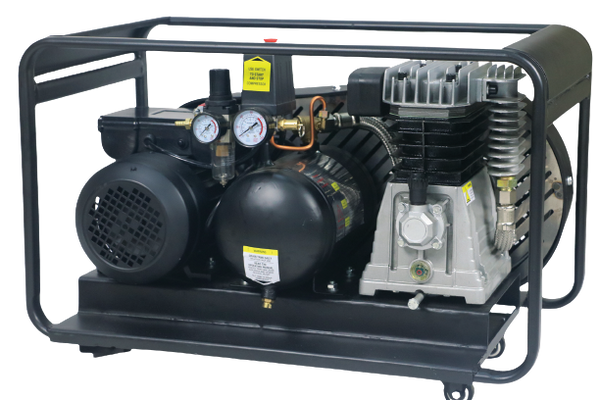 Peerless Black 14000 Roll Cage Electric Air Comp - PB14000R