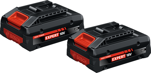 Order In - Bosch 18V 18V EXPERT 4.0Ah Battery - Twin Pack - 1600A03738