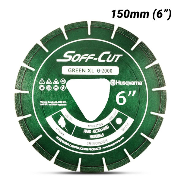 Order In - Husqvarna Soff Cut Diamond Blade Green XL6-20000 150 MM - 542777006