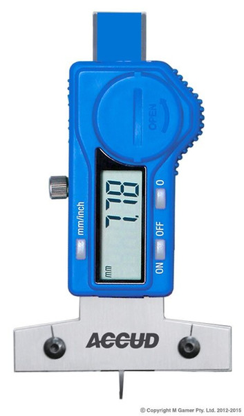 Order In - Accud Digital Depth Caliper 25 MM - AC-176-001-11