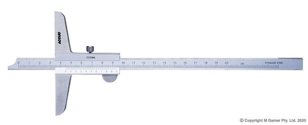 Order In - Accud Vernier Depth Caliper 150 MM - AC-177-006-11