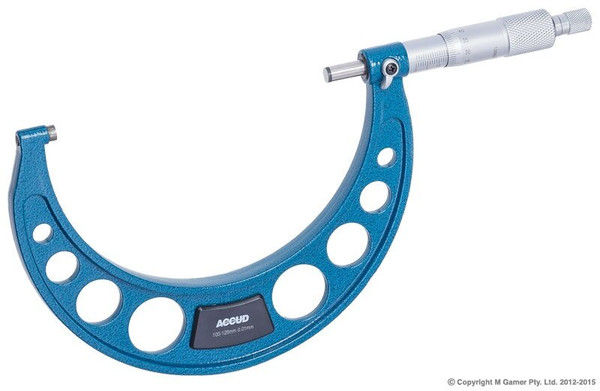 Order In - Accud Metric Outside Micrometer 100-125 MM - AC-321-005-01