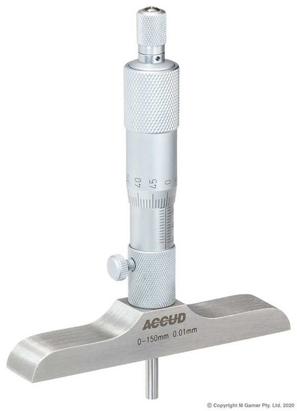 Order In - Accud Metric Depth Micrometer 150 MM - AC-391-006-01
