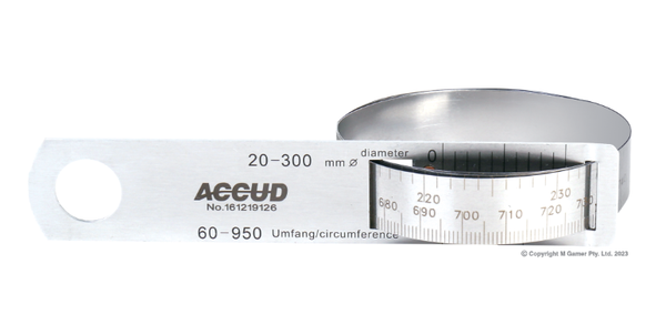 Order In - Accud Circumference Tape 60-950 MM - AC-956-012-11