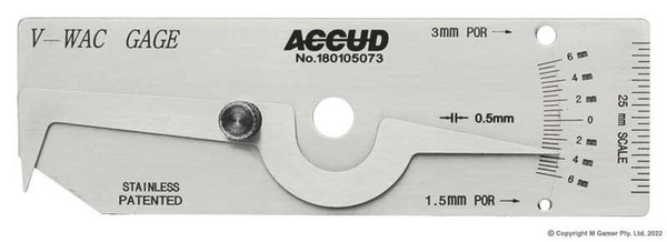 Order In - Accud Welding Gauge - AC-978-006-01