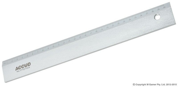 Order In - Accud Straight Edge Ruler 300 MM - AC-991-012-01