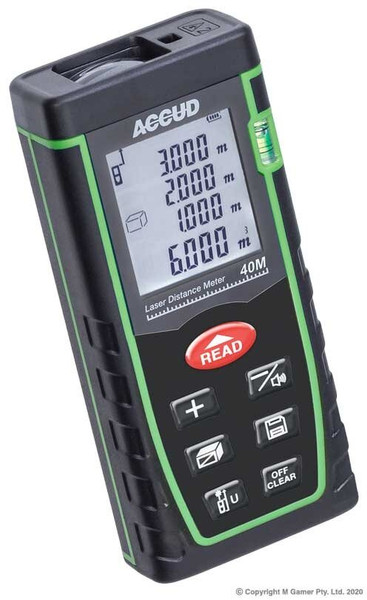 Order In - Accud Laser Distance Meter 40 Metre - AC-TM40