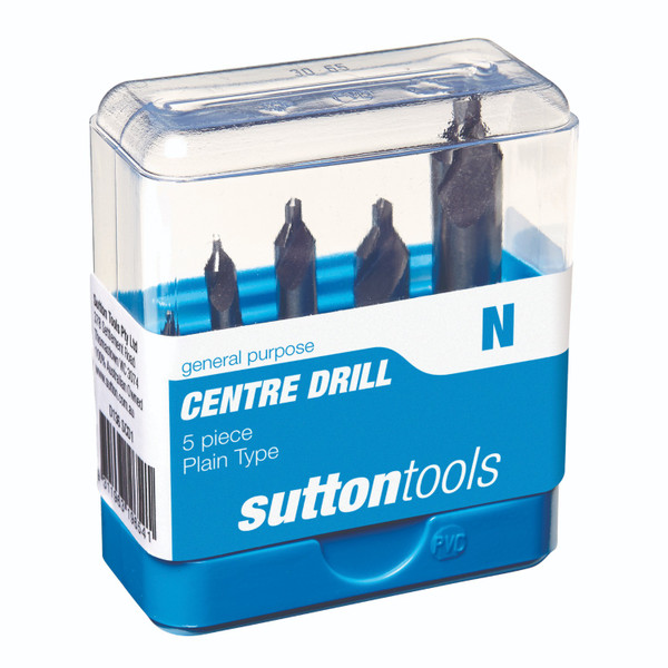 Order In - Sutton Centre Drill Bit Set HSSNo #1-5 5 Piece - D136SCD1