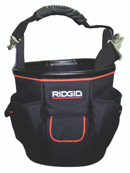 Ridgid Tool Bucket w/ Pockets & Strap