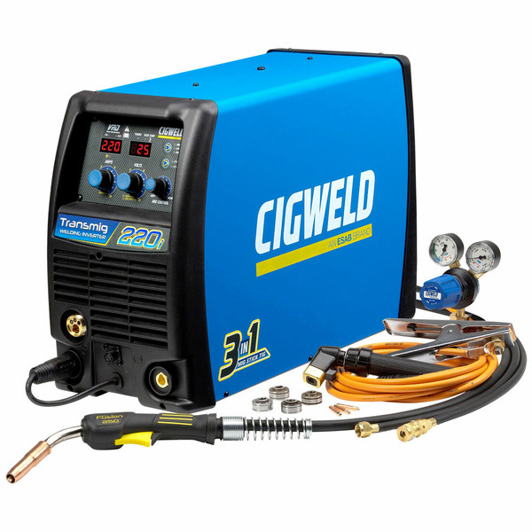 Cigweld Transmig 220i MultiProcess Electric Welder - W1005220