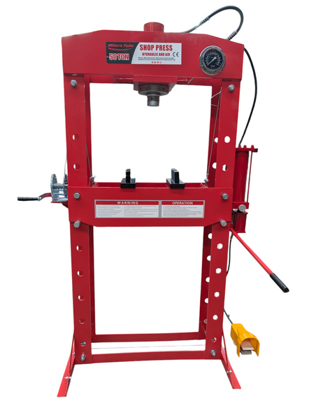 Order In - Millers Falls Hydraulic Shop Press 50T - PRESALR50T