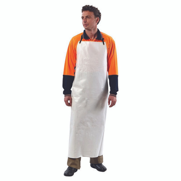 Order In - Prochoice Apron Pvc Full Length, White - AF1_W