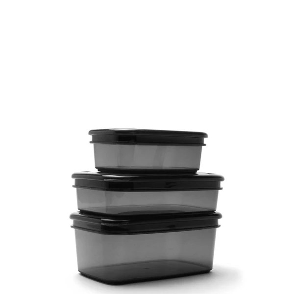 Order In - Rugged Xtremes Crib Container Set 350/650/1100 ML Black 3 Piece - RX11L001BK