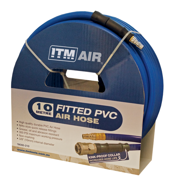 Order In - ITM PVC Air Hose Comes With Couplers 10 MM X 10M - TM300-210