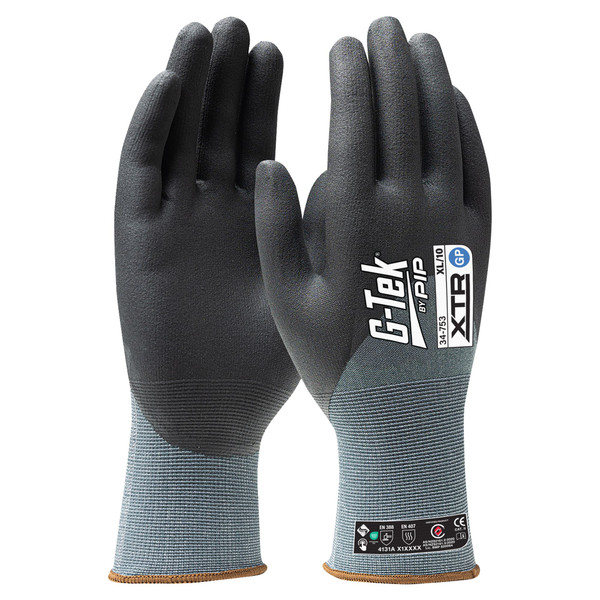Order In - PIP G-Tek XTR Micro Nitrile 3/4 Dip Glove
