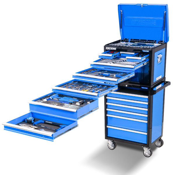 KINCROME Evolution Workshop Tool Kit 14 Drawer 26” 281 Piece - K1227B