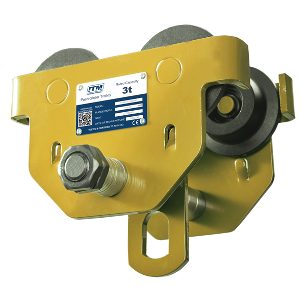 Order In - ITM Push Girder Trolley 3 T Beam Width 100-305 MM - TM9100-03000
