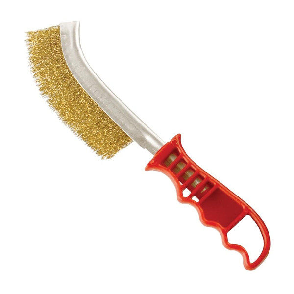 Order In - Millers Falls Brass Wire Brush Single Row - WIREBSRB