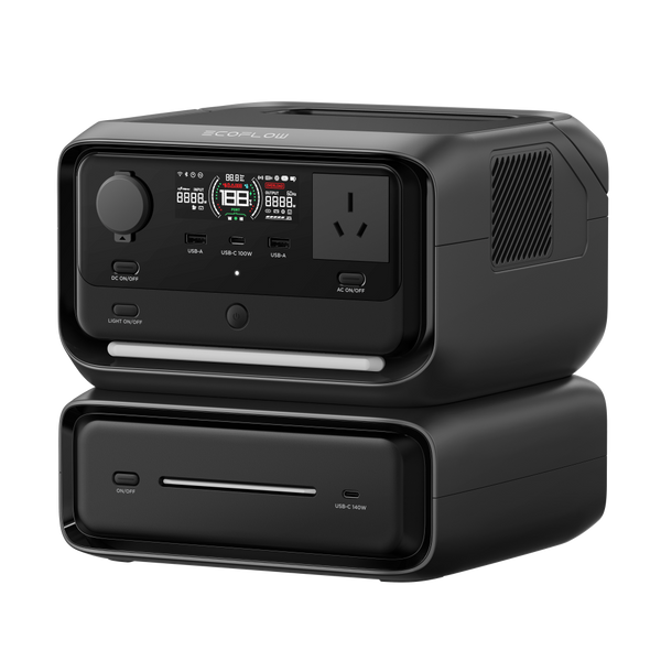 Order In - EcoFlow River 3 Max Portable Power Station with 600W AC output & Built in 572Wh (47Ah@12V) LFP Battery - EFRIVER3MAX