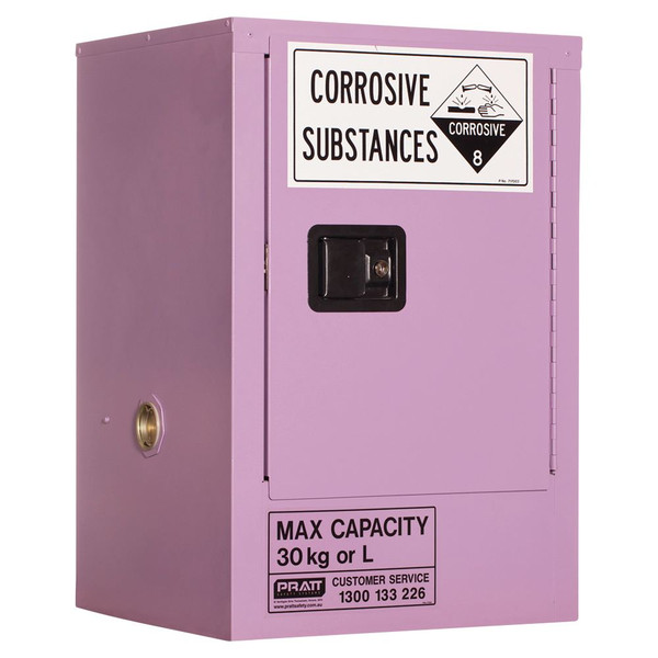 Order In - Pratt Corrosive Cabinet 30L 1D1S - 5516ASPH