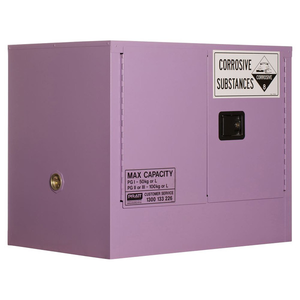 Order In - Pratt Corrosive Cabinet 100L 2D1S - 5535ASPH