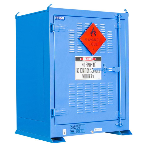 Order In - Pratt Outdoor Dangerous Goods Cabinet 250L 1D2S - POD250