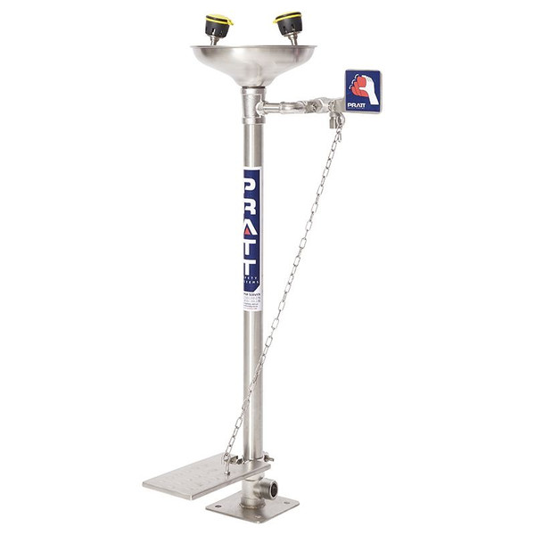 Order In - Pratt P/Mount Eye Wash + Bowl + Treadle - SE546