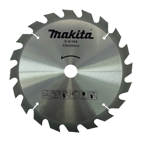 Order In -Makita Economy Saw Blade TCT 235 MM x 25 MM x 20T - D-81468