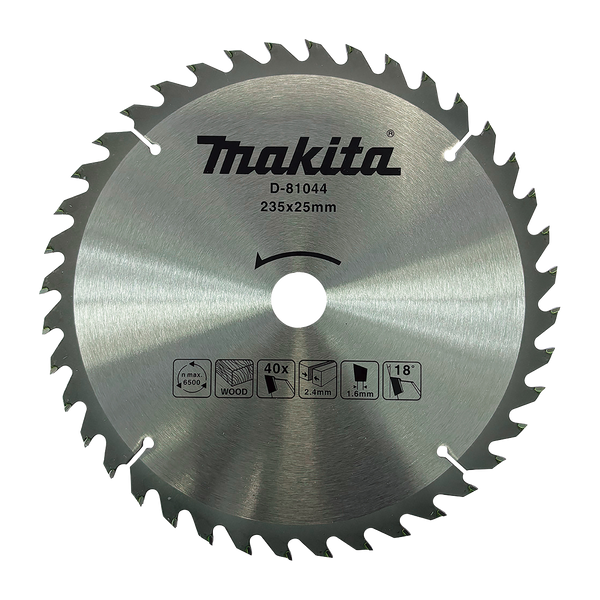 Order In -Makita Economy Saw Blade TCT 235 MM x 25 MM x 40T - D-81044